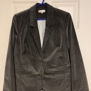 Northern Reflections Grey Corduroy Blazer Jacket SZ L